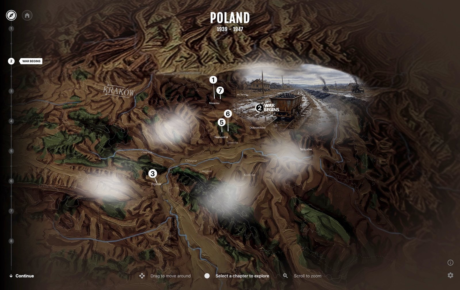 Poland Map 1939-1945